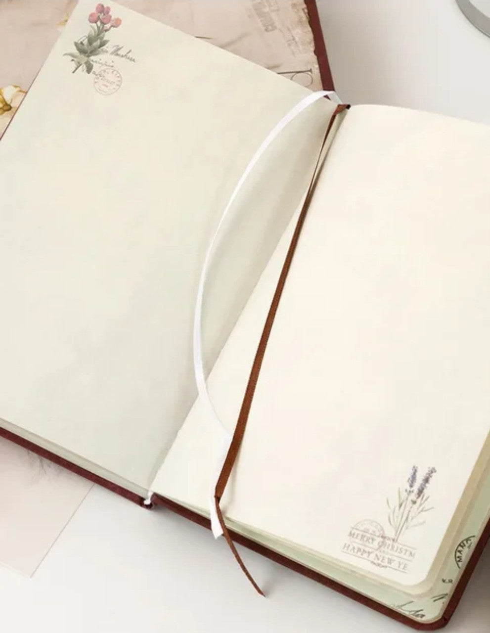 Retro Floral A5 Hardcover Journal image 4
