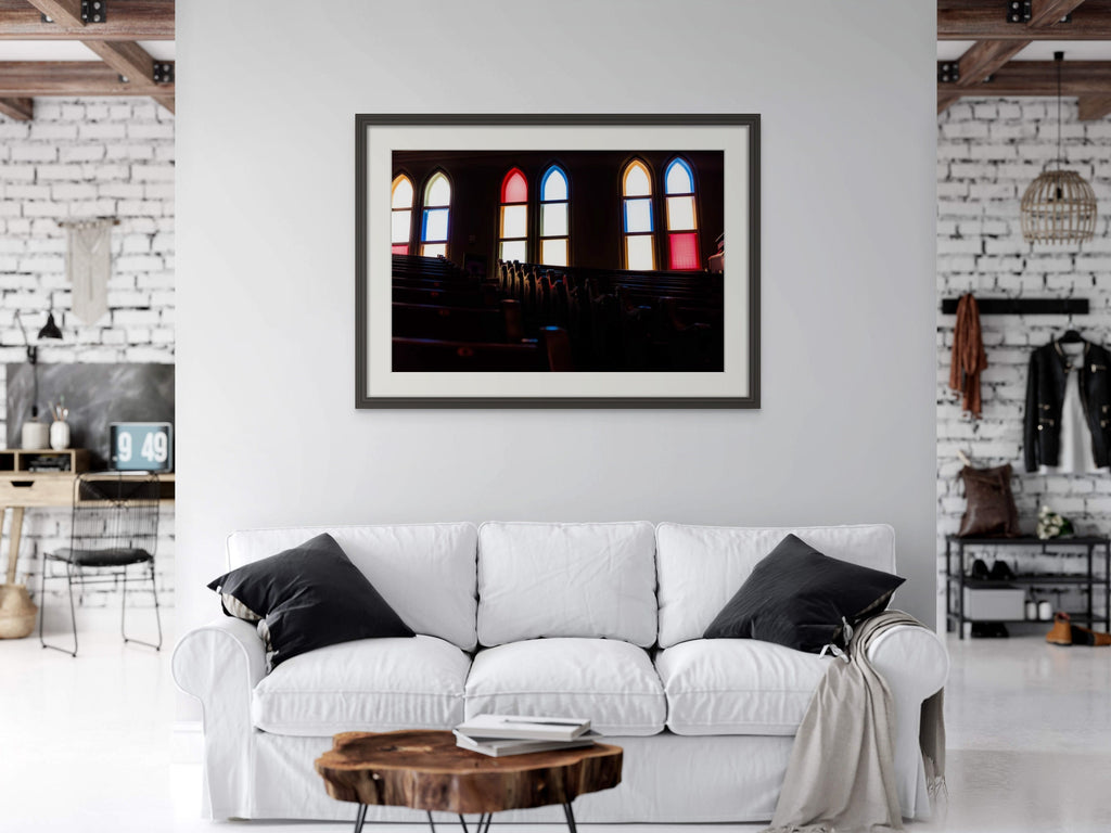 Ryman Light & Shadows: Fine Art Photography Print | Vintage Nashville "Mother Ch image 4