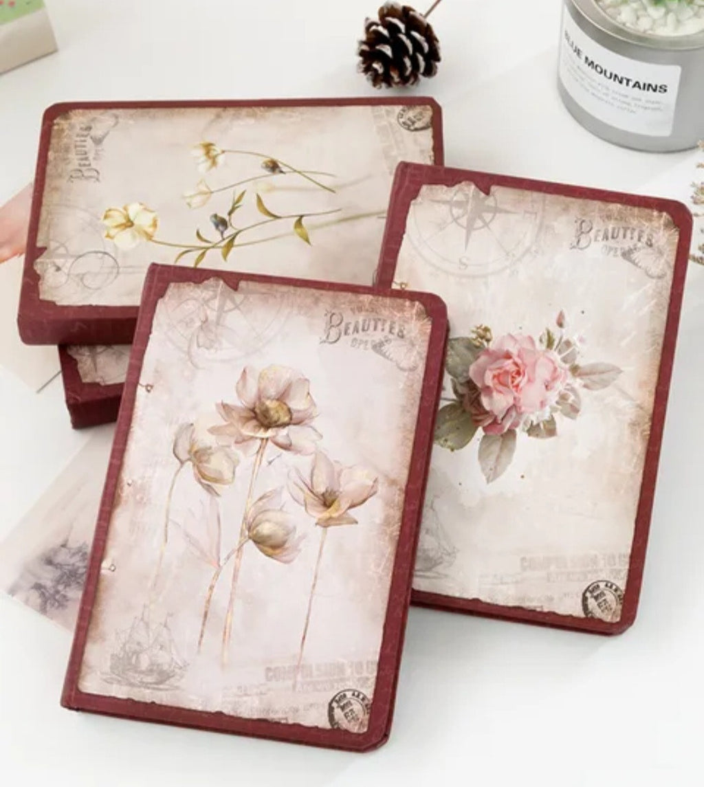 Retro Floral A5 Hardcover Journal image 2