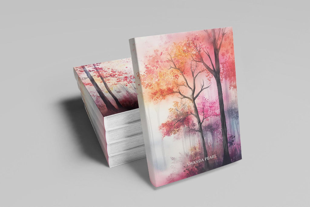 Personalized Journal Autumn Forrest, Custom Diary, Gratitude Journal, Travel image 4