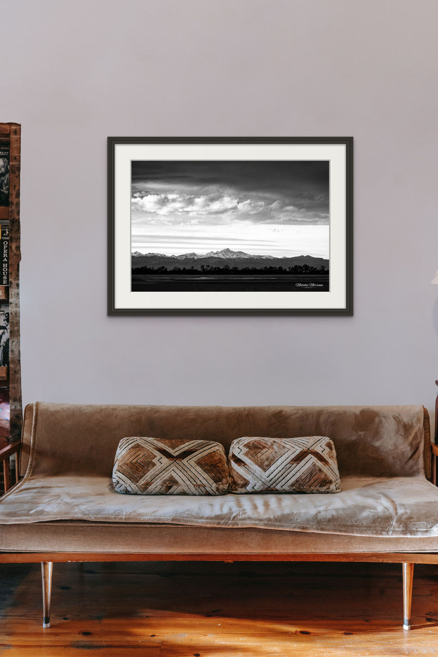 Rocky Mountains Giclée Print: A Timeless Tribute to Colorado's Majestic Peaks image 5