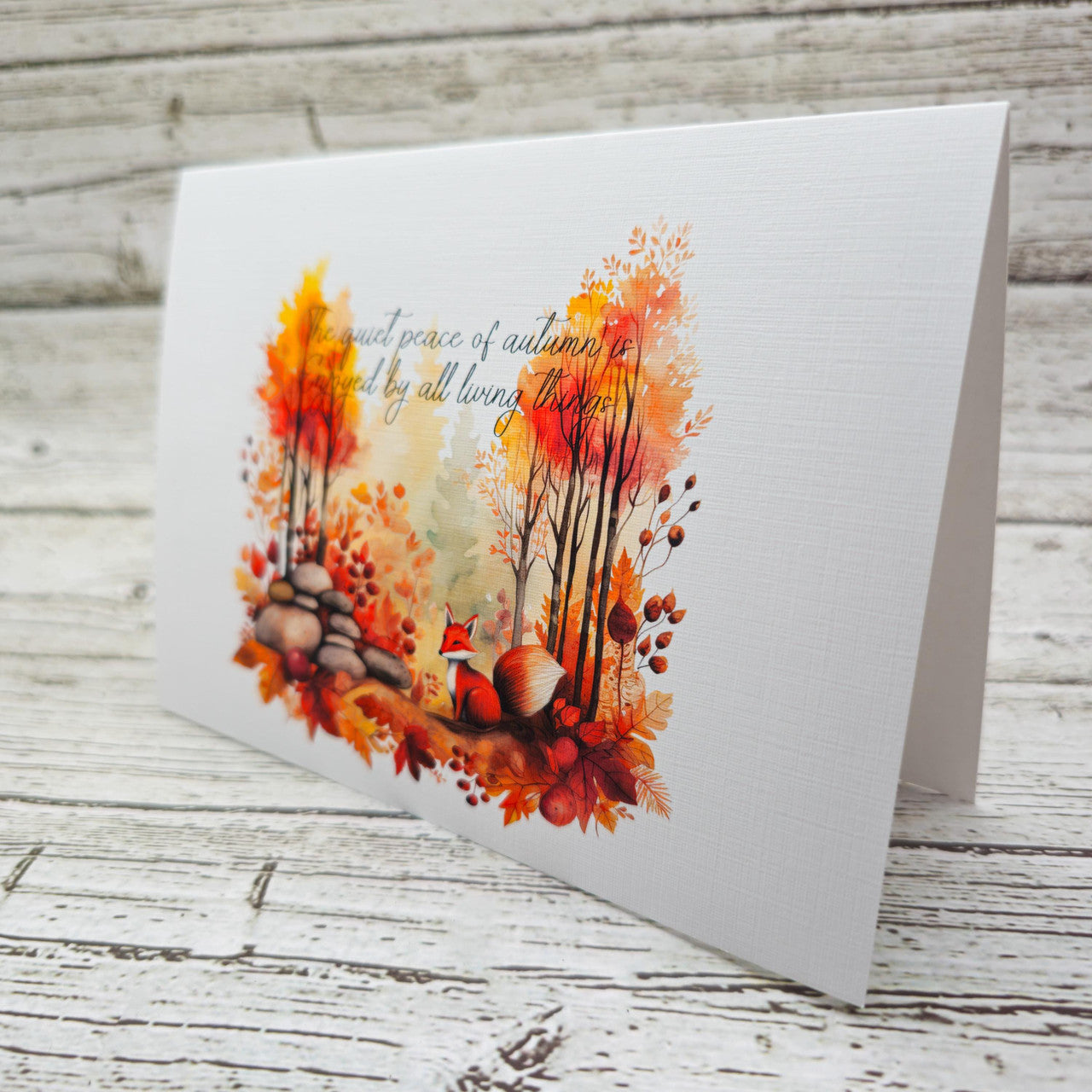 Autumn In The Woods Set of Notecards with Envelopes image 8