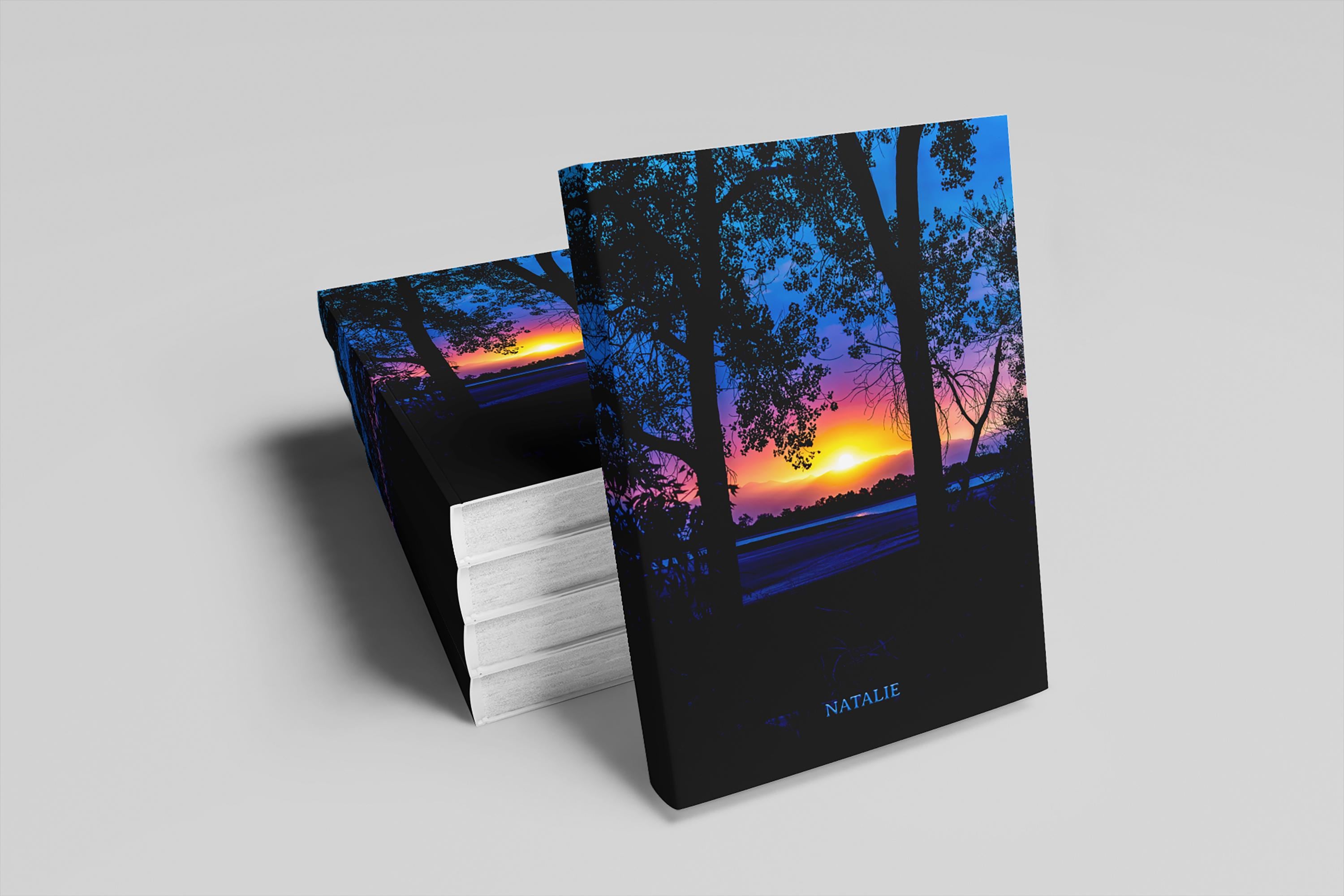 Personalized Journal Smokey Sunset, Hardcover Journal, Softcover Journal image 3