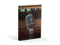 Personalized Journal Retro Microphone, Hardcover Journal, Softcover Journal image 0
