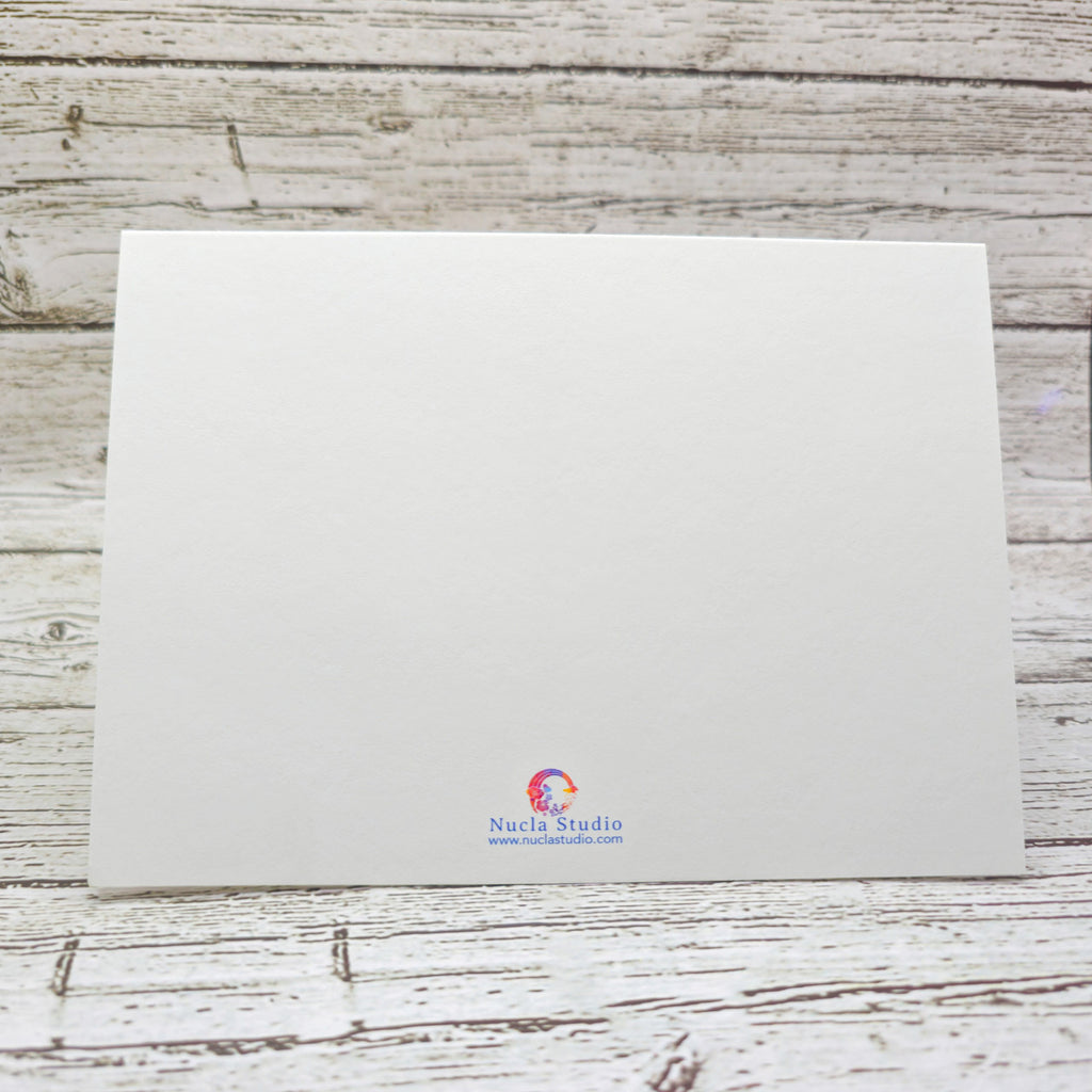 Set of  Notecards with Envelopes Featuring Autumn Leaves in Maine image 4