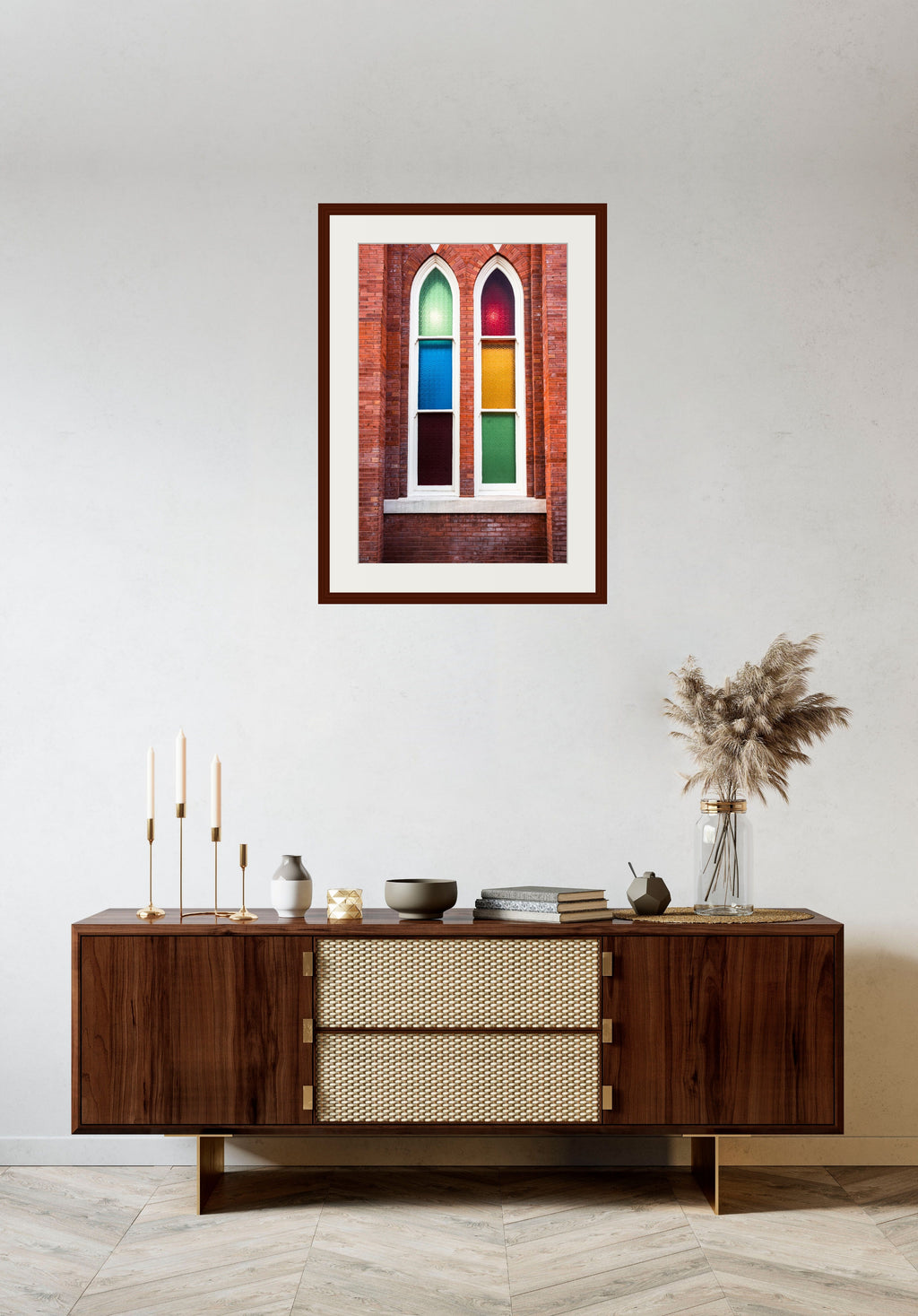 Stained Glass At The Ryman Fine Art Print image 4