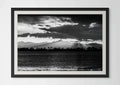 Rocky Mountains Sunset Fine Art Print: A Monochrome Masterpiece image 0