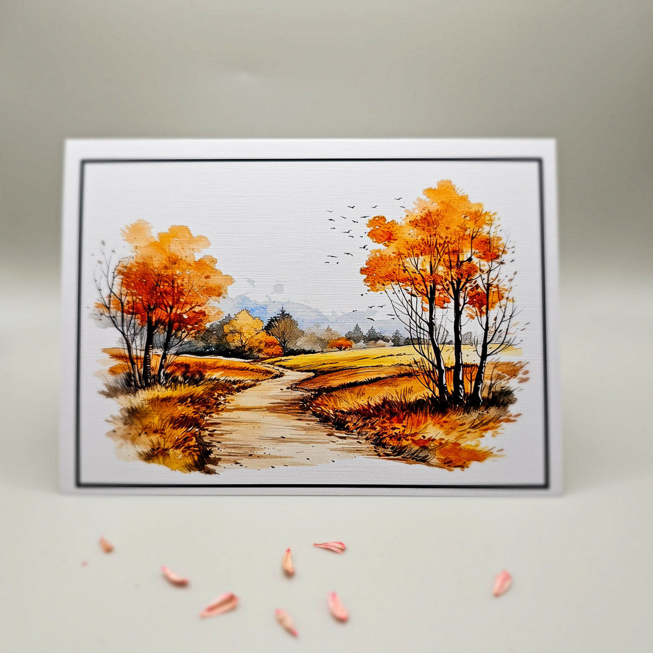 Autumn Scenes Set of Notecards with Envelopes image 4