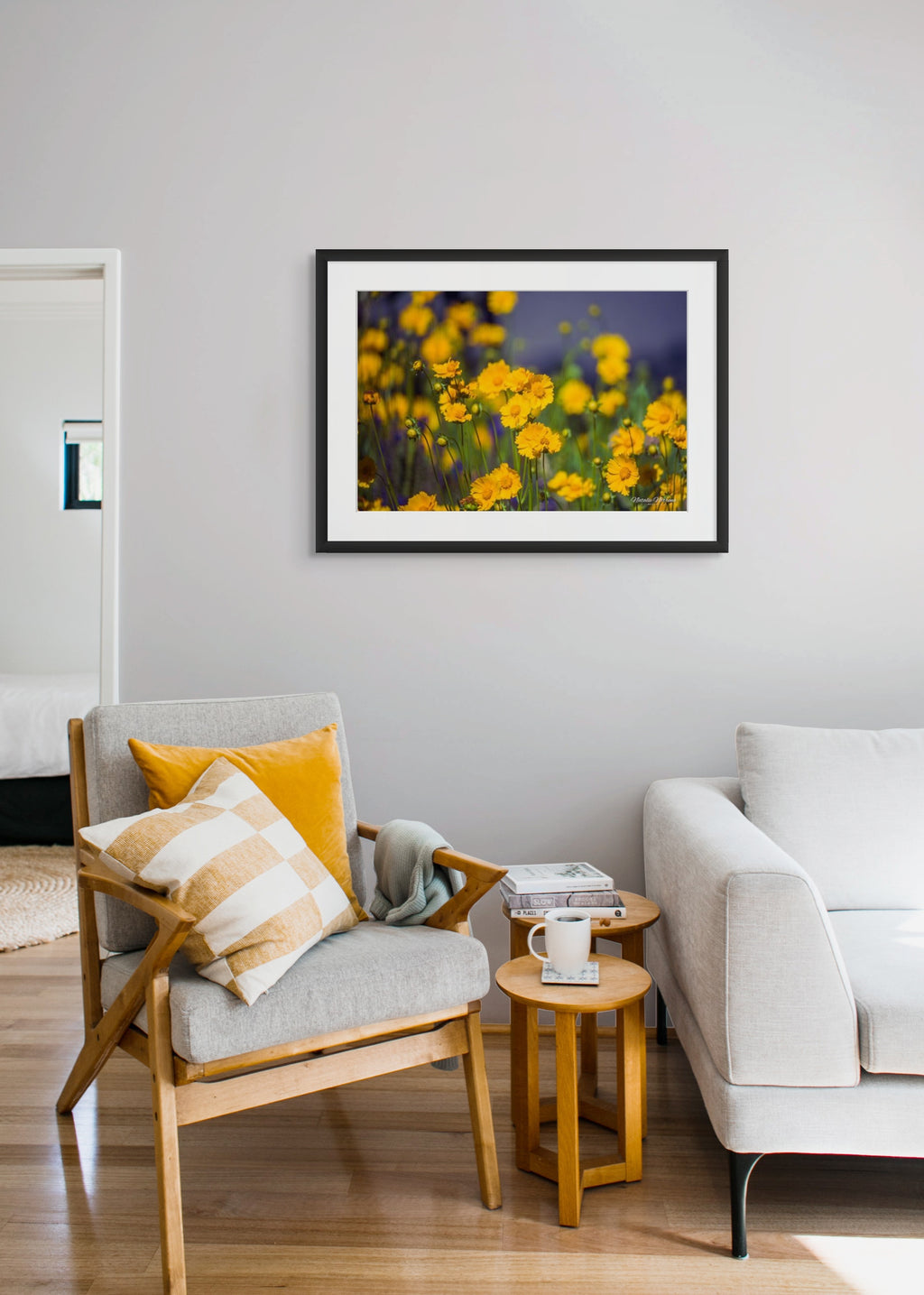 Yellow Colorado Wildflowers Giclée Print: A Burst of Sunshine image 4
