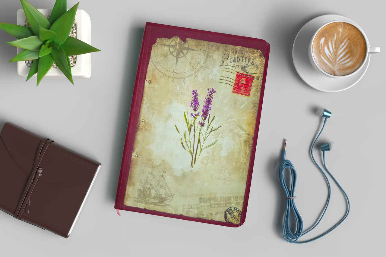 Retro Floral A5 Hardcover Journal image 1