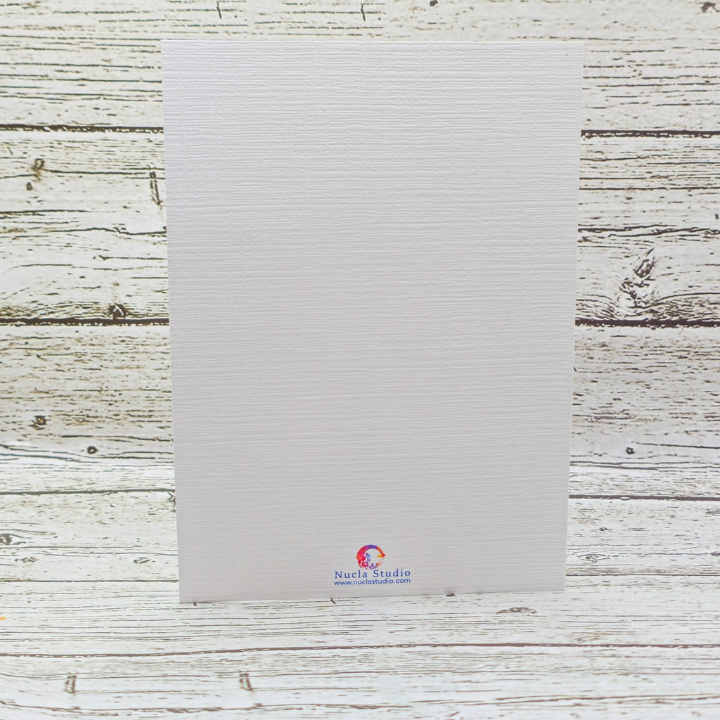 Personalized Set of  Notecards with Envelopes Featuring Boho Roses image 2
