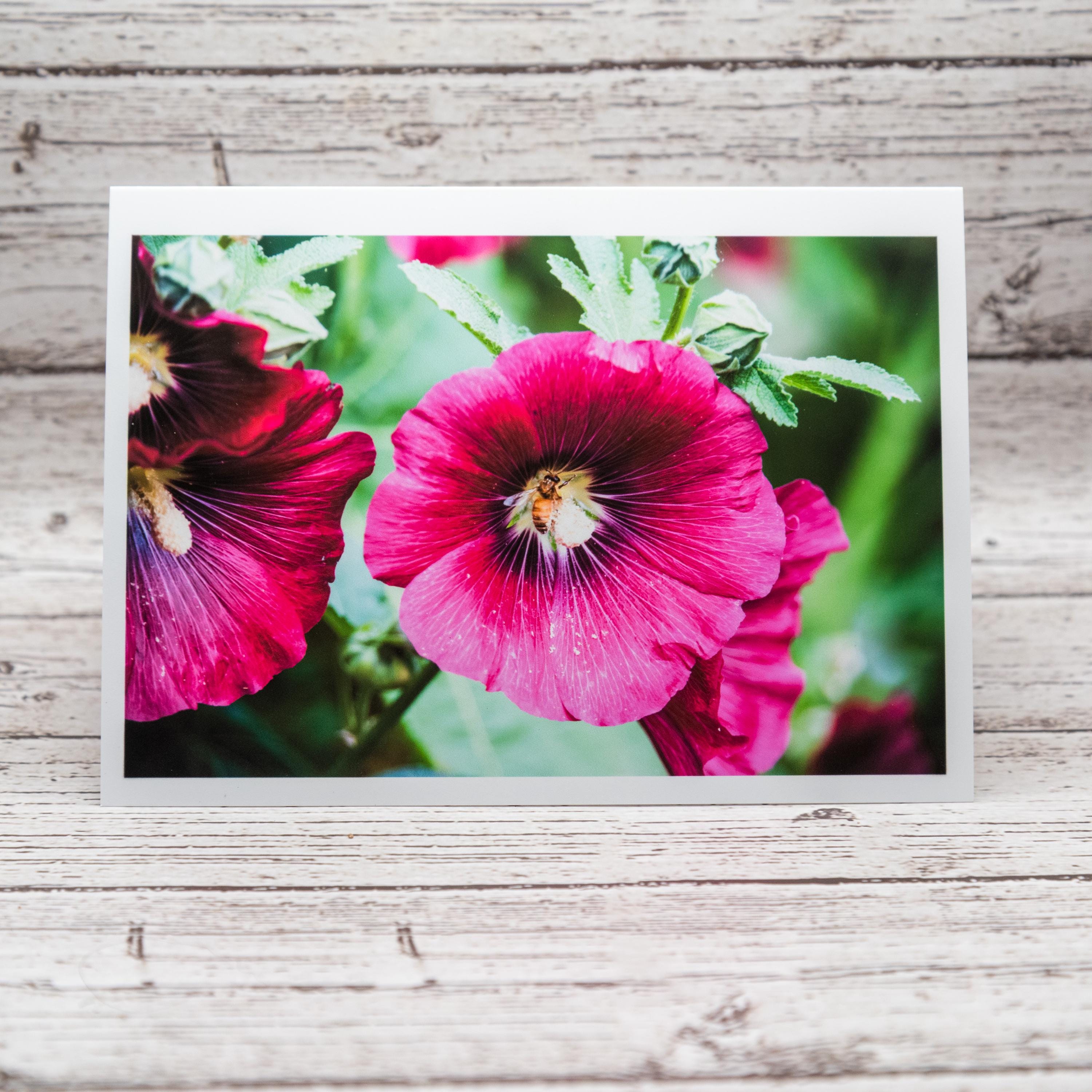 Spring Flower Collection of Notecards with Envelopes, Greeting Card Bundle image 4