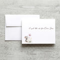 Cute Mouse Personalized Set of  Notecards with Envelopes image 0