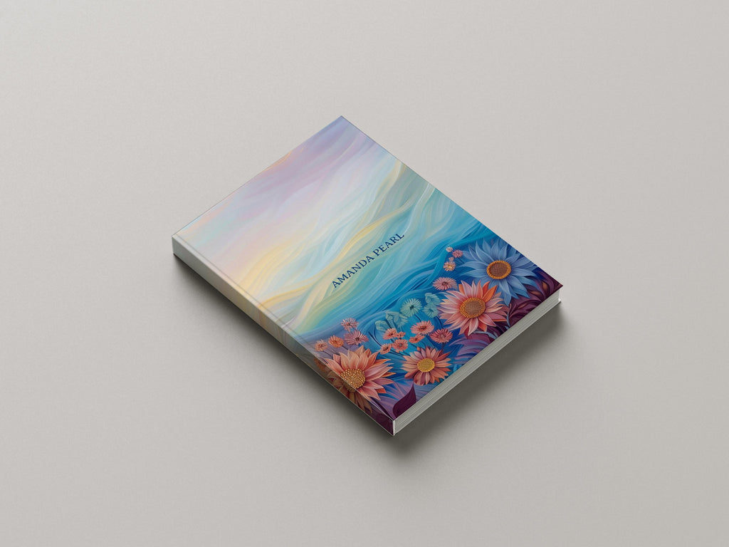 Personalized Journal Sunflower Dream, Hardcover Journal, Softcover Journal image 3