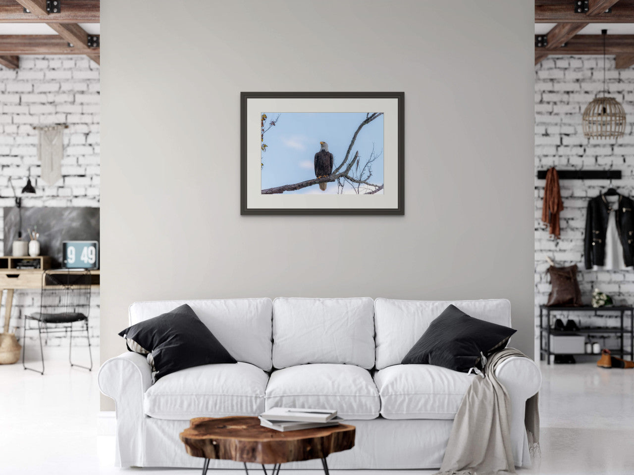Bald Eagle Giclée Print: A Glimpse of Tennessee's Majestic Guardian image 3