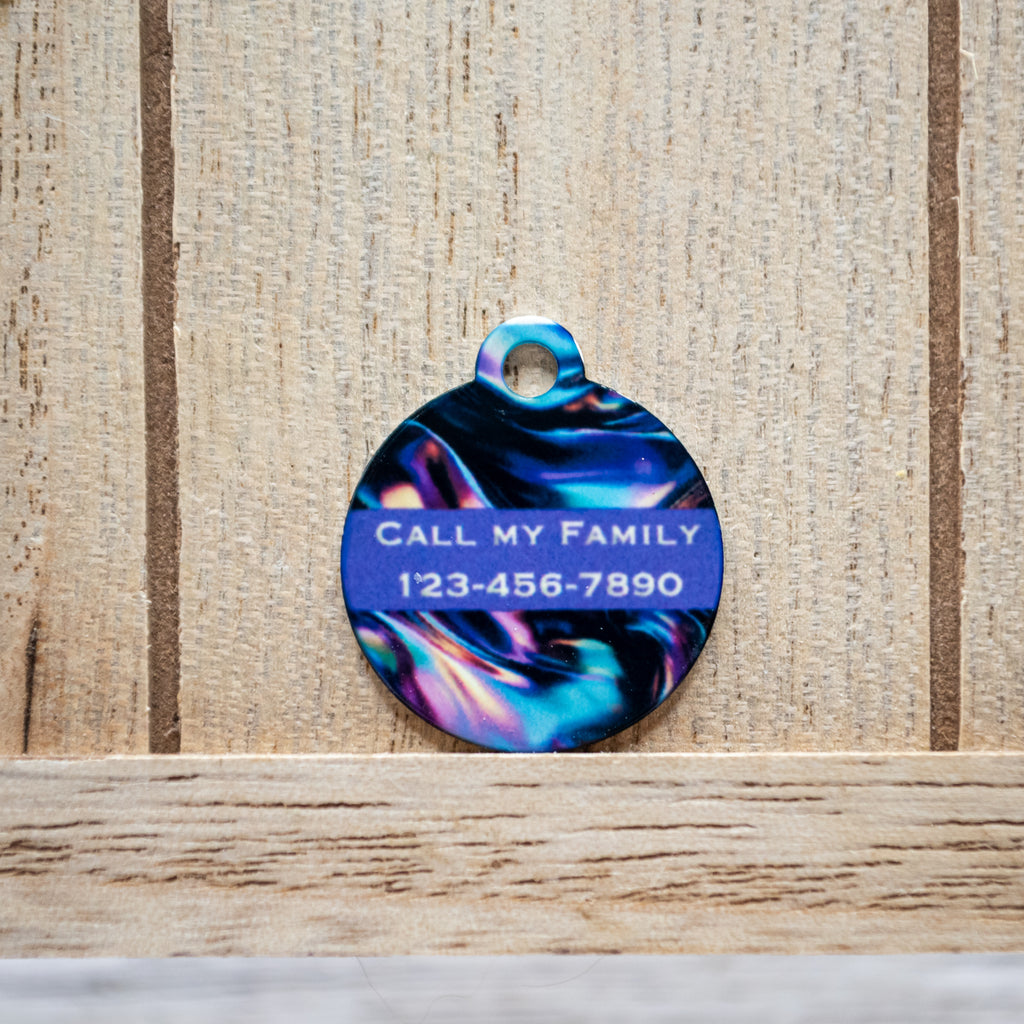 Extra Small Personalized Pet ID Tags - Perfect Pet Name Tags for Cats or Small image 1
