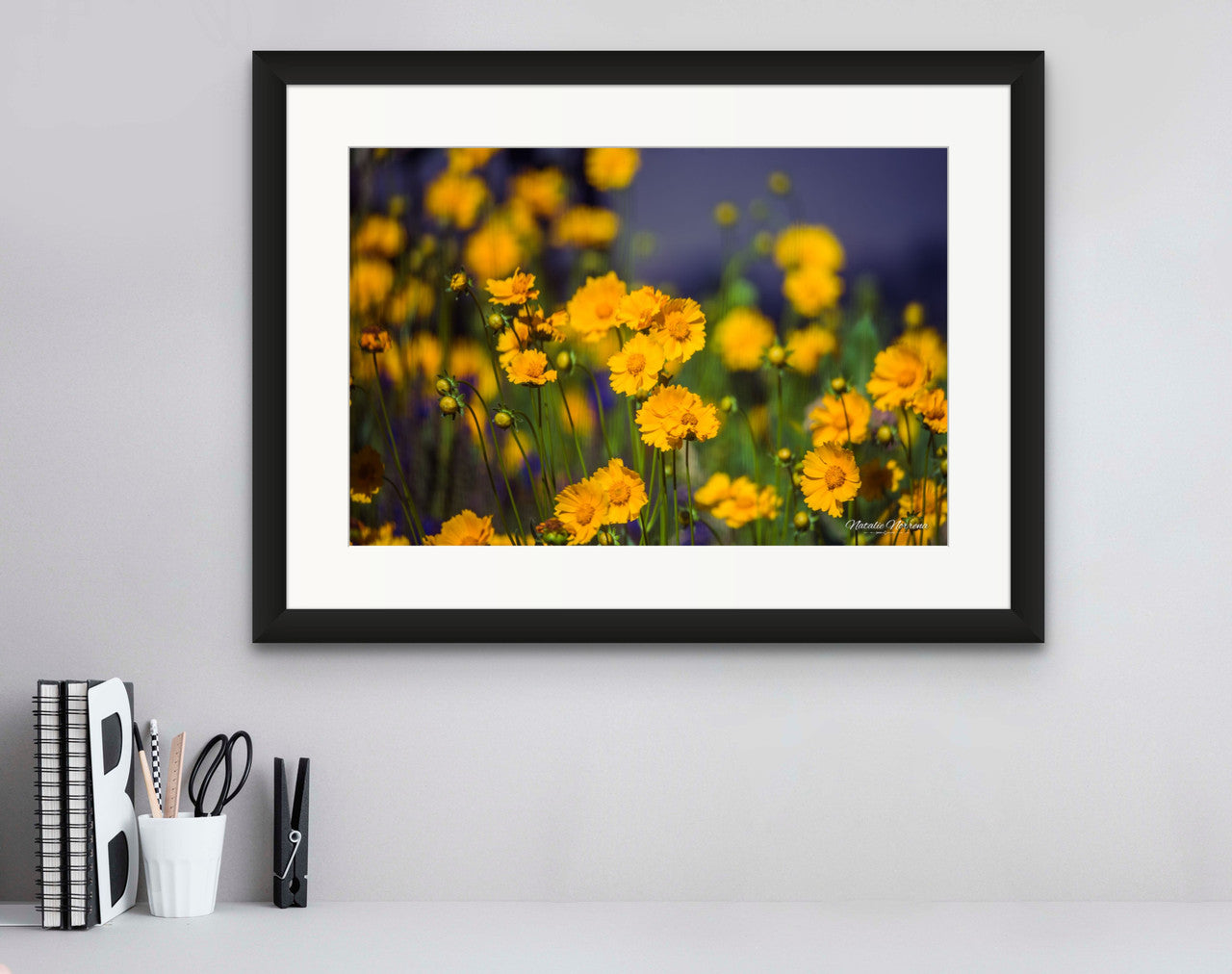 Yellow Colorado Wildflowers Giclée Print: A Burst of Sunshine image 2