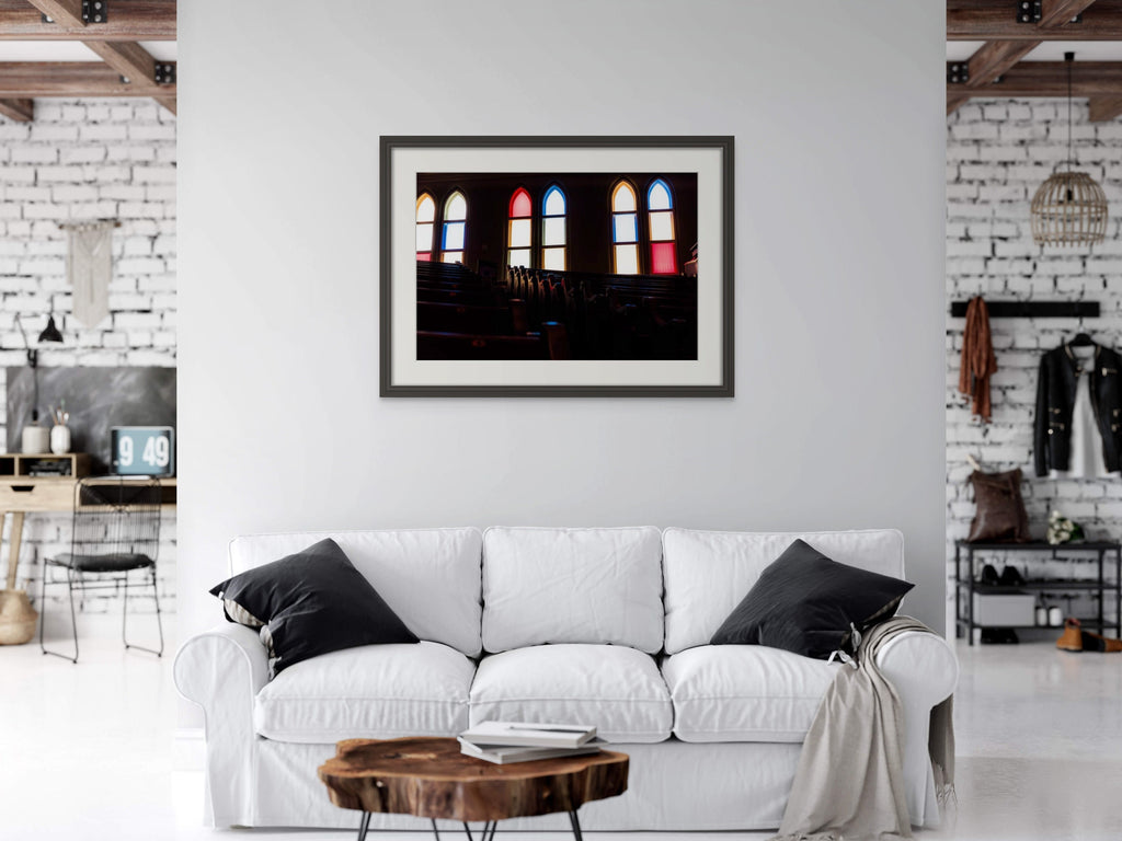 Ryman Light & Shadows: Fine Art Photography Print | Vintage Nashville "Mother Ch image 3