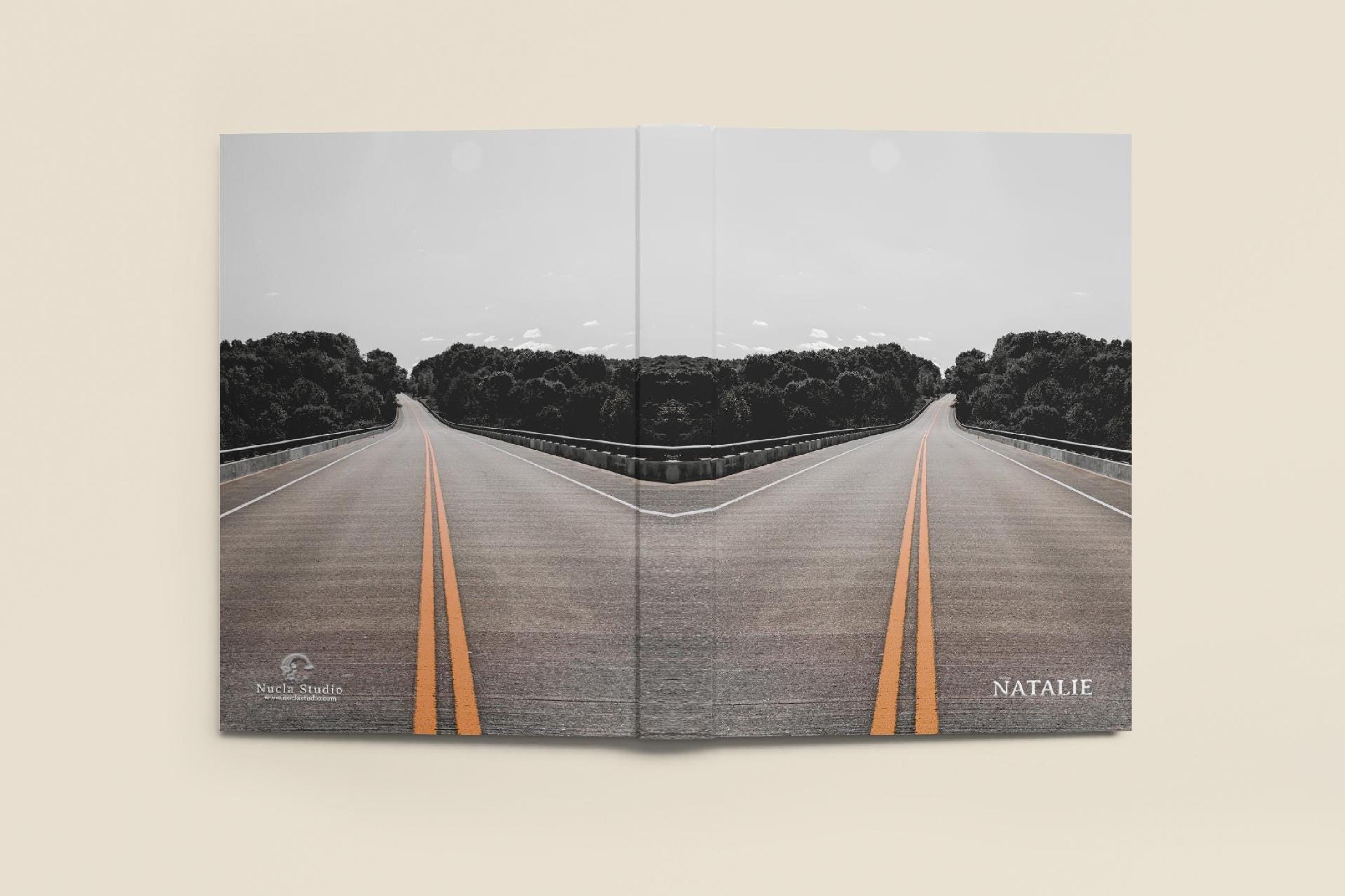 The Road Personalized Journal, Hardcover, Softcover image 3
