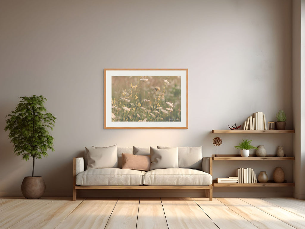 Neutral Wildflowers of Colorado: A Serene Giclee Print image 4