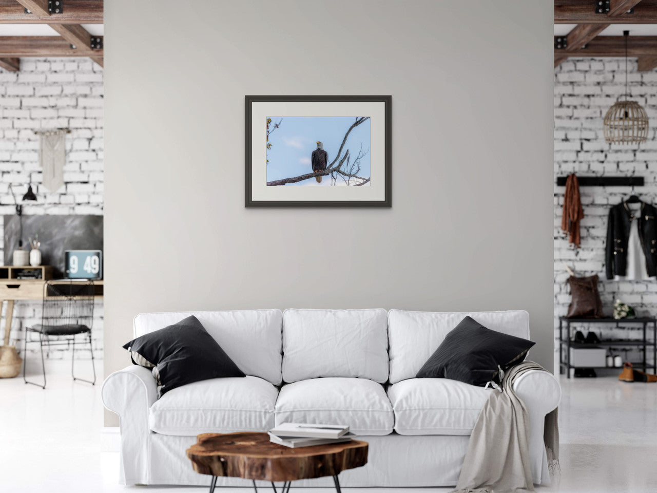 Bald Eagle Giclée Print: A Glimpse of Tennessee's Majestic Guardian image 2