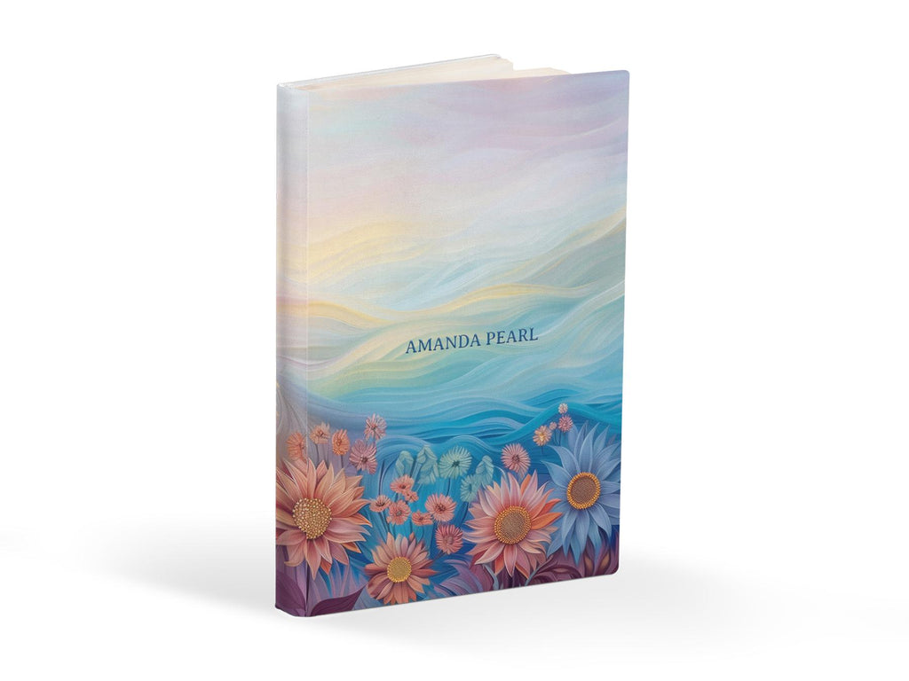 Personalized Journal Sunflower Dream, Hardcover Journal, Softcover Journal image 0