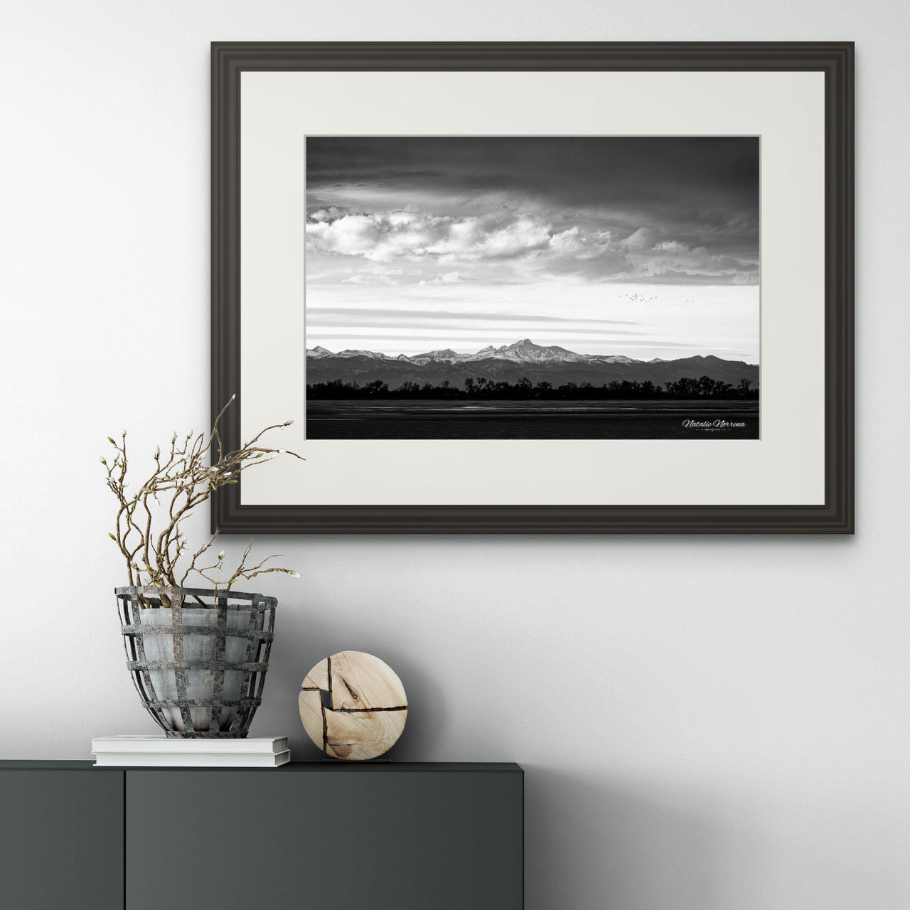 Rocky Mountains Giclée Print: A Timeless Tribute to Colorado's Majestic Peaks image 2