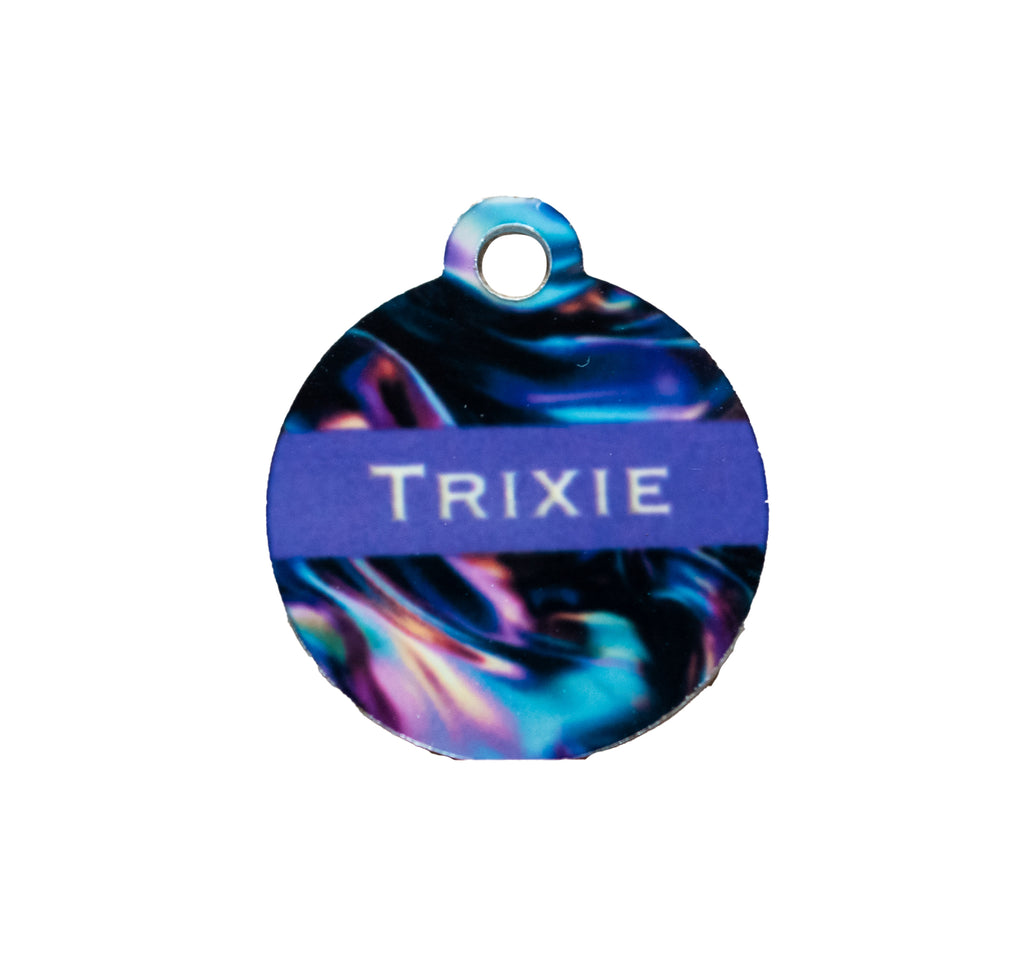Extra Small Personalized Pet ID Tags - Perfect Pet Name Tags for Cats or Small image 0