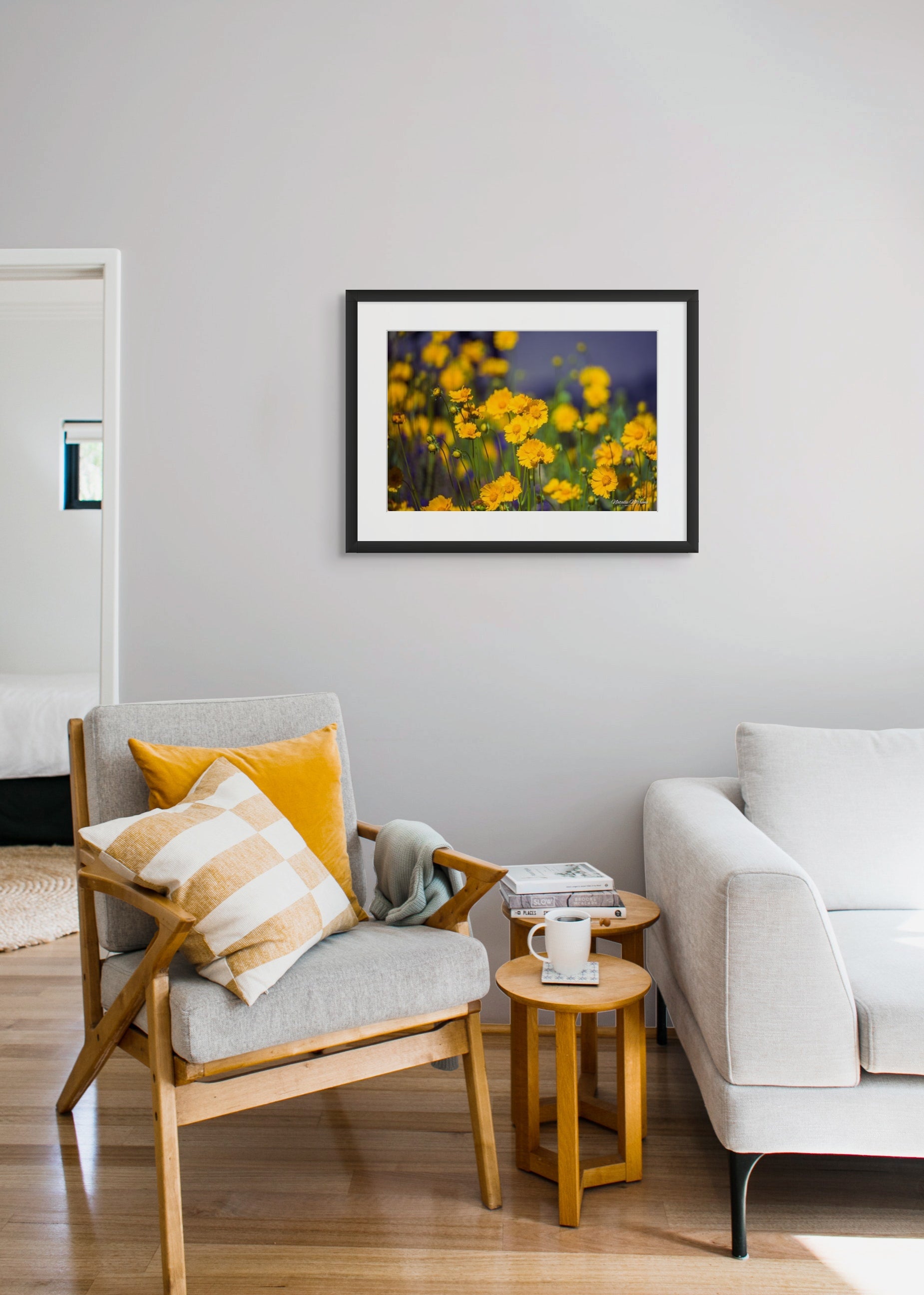 Yellow Colorado Wildflowers Giclée Print: A Burst of Sunshine image 5
