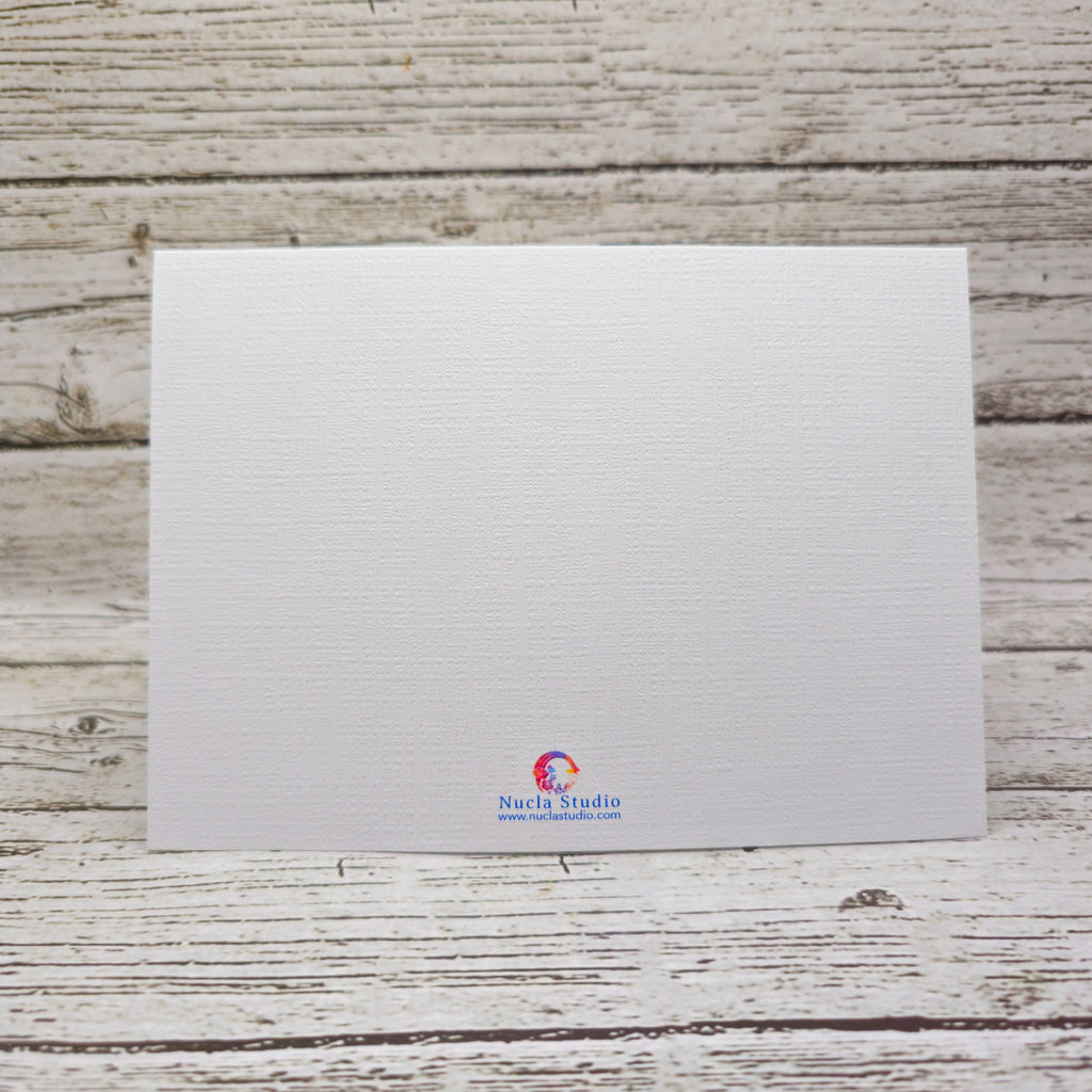 Personalized Set of  Notecards with Envelopes Featuring Roses image 3
