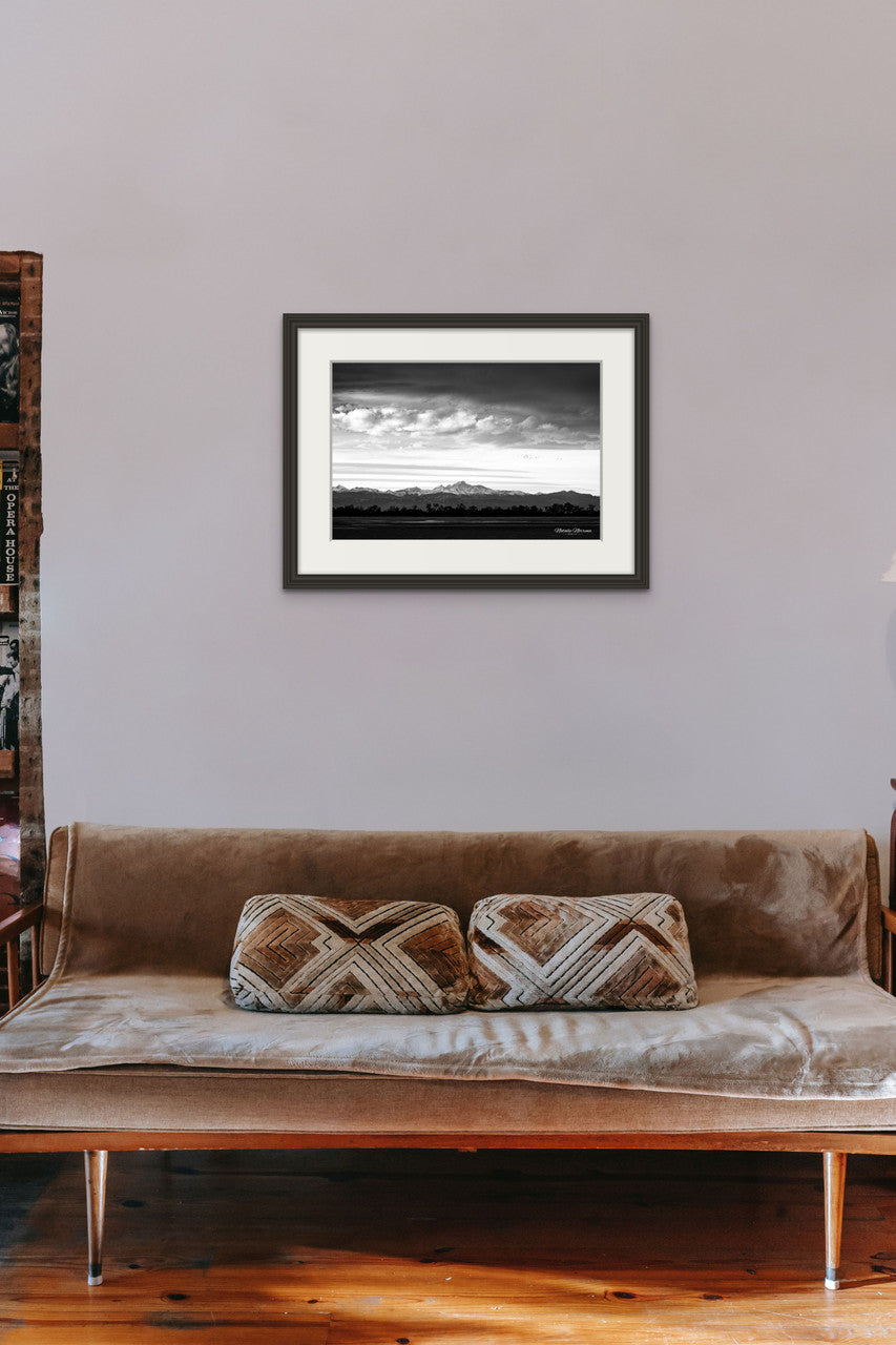 Rocky Mountains Giclée Print: A Timeless Tribute to Colorado's Majestic Peaks image 3