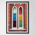 Stained Glass At The Ryman Fine Art Print image 0