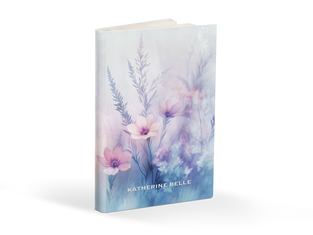Personalized Flower Journal: Floral Notebook, Custom Diary image 0