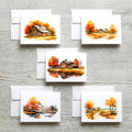 Autumn Scenes Set of Notecards with Envelopes image 0
