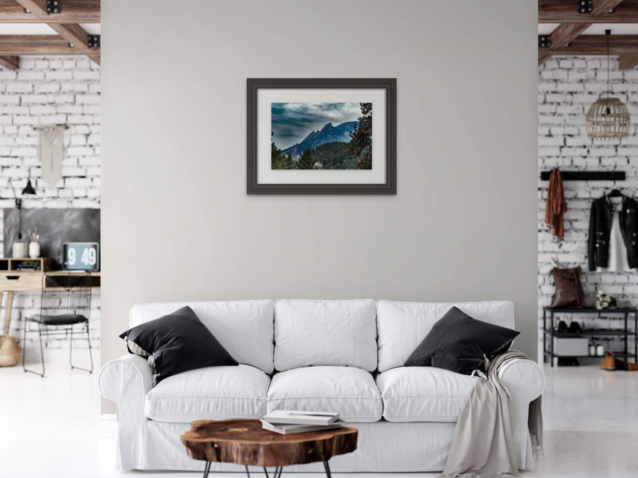 Flatiron Mountains Boulder Colorado Giclee Print image 5