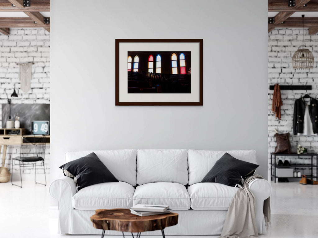 Ryman Light & Shadows: Fine Art Photography Print | Vintage Nashville "Mother Ch image 2