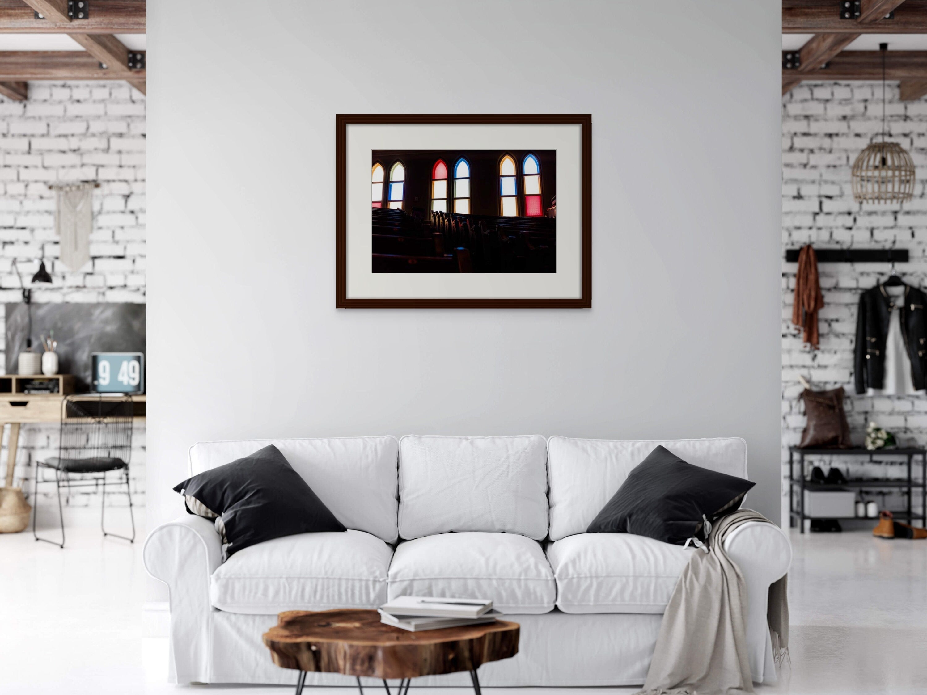 Ryman Light & Shadows: Fine Art Photography Print | Vintage Nashville "Mother Ch image 2