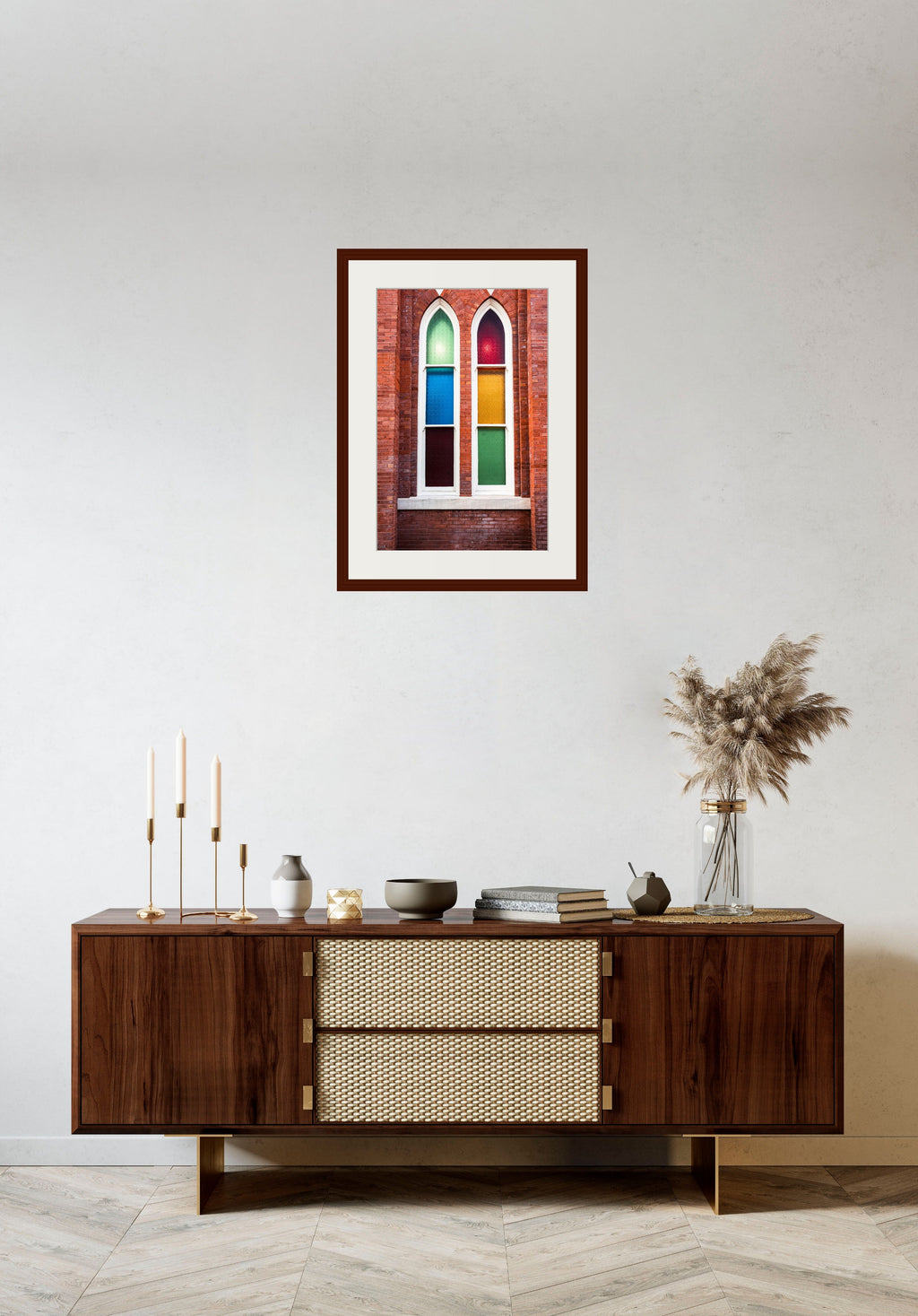 Stained Glass At The Ryman Fine Art Print image 3