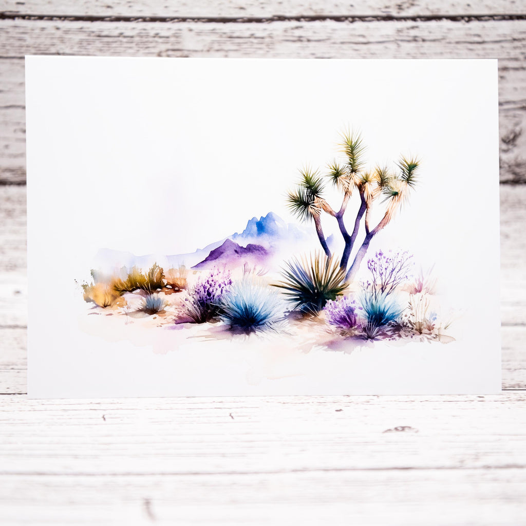 Desert Inspired Set of Notecards with Envelopes, Greeting Card Bundle image 3