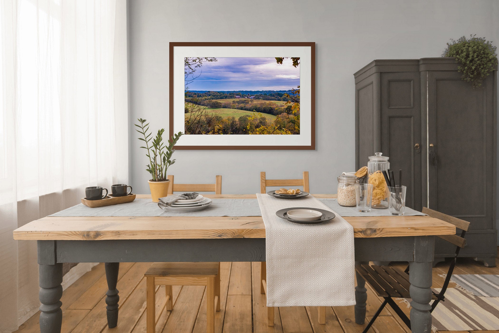Valley Storm | Natchez Trace Tennessee Fine Art Print image 2